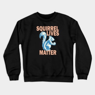 Best Squirrel Art For Kids Men Women Chipmunk Lover Squirrel Crewneck Sweatshirt